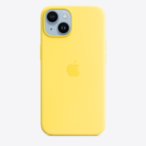 iPhone 14 Silicone Case with MagSafe - Canary Yellow