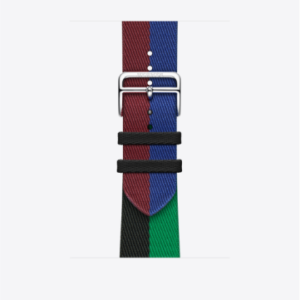 Apple Watch Hermès - 45mm Rouge H/Bleu Saphir Casaque Single Tour