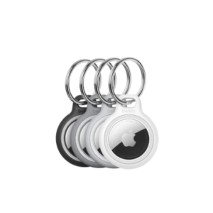 Belkin Reflective Secure Holder with Key Ring for AirTag (4-Pack)
