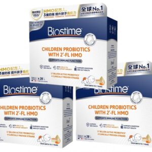 Biostime - HMO Children's Probiotics (28 packs x 3 boxes) Protects