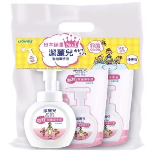 Lion King - Kirei Kirei - Bubble antiseptic hand sanitizer (citrus fruit scent) 250ml + refill 200ml x 2 packs