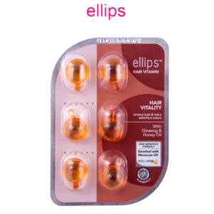 ellips - 6-pack of vitamin no-rinse hair care capsules