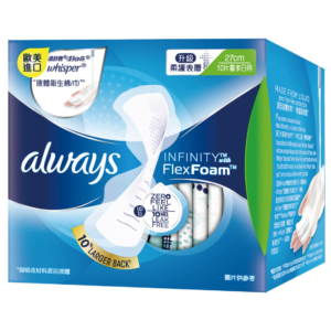 Whisper Whisper Infinity liquid sanitary napkin/m napkin