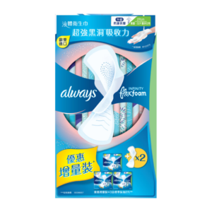 Whisper Whisper Infinity liquid sanitary napkin/m napkin-daily