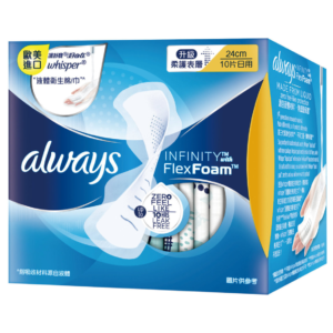 Whisper Whisper Infinity liquid sanitary napkin/m napkin